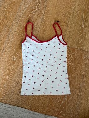 Brandy Melville cherry tank top